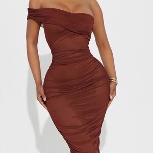 REAL LEGACY MESH MIDI DRESS